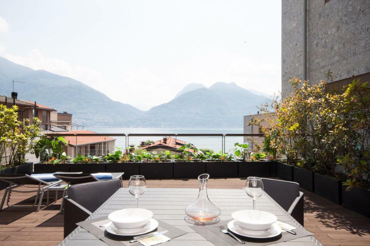 Terrazza Sul Lago - Acquaseria, San Siro By Lovecomo Kültér fotó