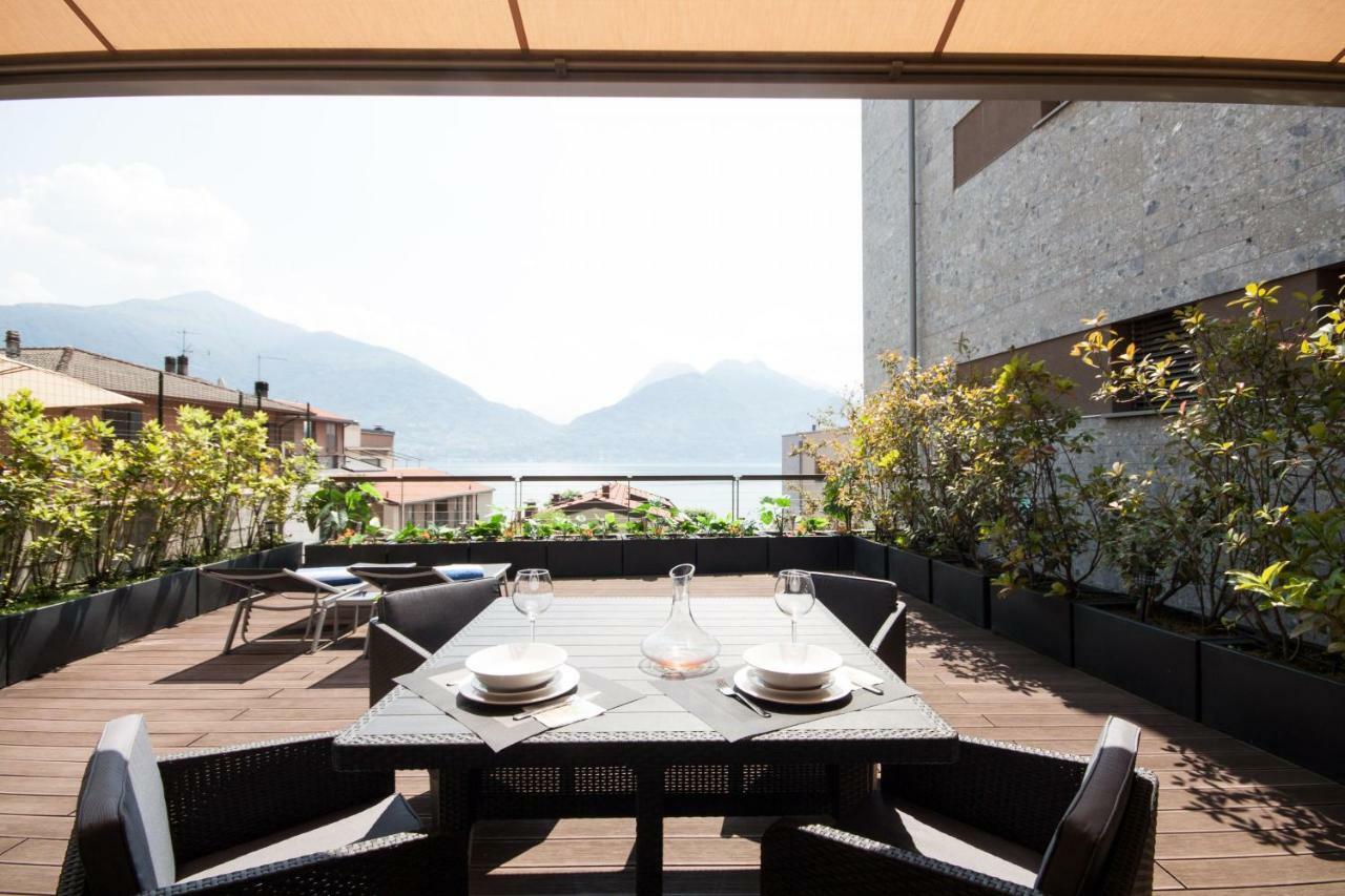 Terrazza Sul Lago - Acquaseria, San Siro By Lovecomo Kültér fotó